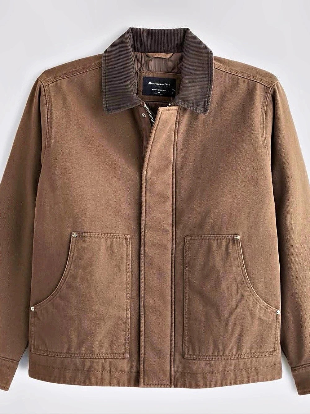 Abercrombie Brown Workwear Jacket NWT - Men XS
